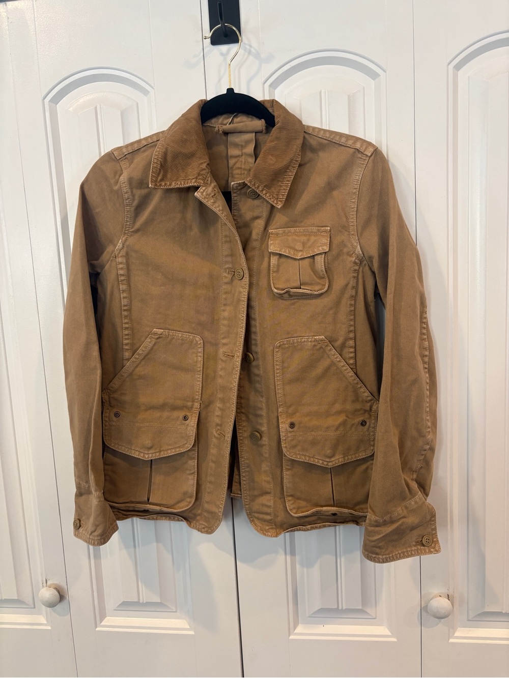 J. Crew tan jacket size petite small